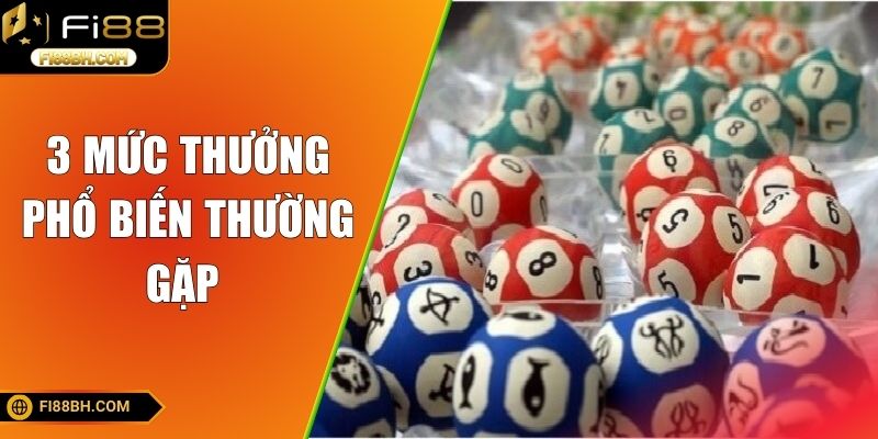 3 mức thưởng phổ biến thường gặp